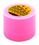 List 821 4" x 72 yds Labelgard Film Tape - Pink - Eagle Tool & Supply