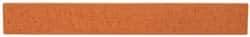 Made in USA - 1/2" Wide x 4" OAL, Aluminum Oxide Sharpening Stone - Flat, Fine Grade, 320 Grit - Eagle Tool & Supply