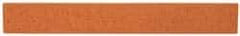 Made in USA - 1/2" Wide x 4" OAL, Aluminum Oxide Sharpening Stone - Flat, Fine Grade, 320 Grit - Eagle Tool & Supply