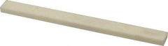 Norton - 150 Grit Aluminum Oxide Rectangular Polishing Stone - Very Fine Grade, 1/2" Wide x 6" Long x 1/4" Thick, Oil Filled - Eagle Tool & Supply