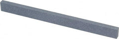Norton - 150 Grit Silicon Carbide Rectangular Polishing Stone - Very Fine Grade, 1/2" Wide x 6" Long x 1/4" Thick - Eagle Tool & Supply