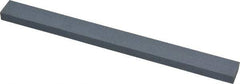 Norton - 320 Grit Silicon Carbide Rectangular Polishing Stone - Extra Fine Grade, 1/2" Wide x 6" Long x 1/4" Thick - Eagle Tool & Supply