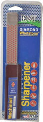 DMT - Super Fine Grade, Diamond Whetsone Sharpener - 25 Micron, Diamond Area 4.3" Long x 7/8" Wide - Eagle Tool & Supply