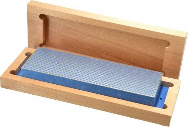 DMT - 8" Long x 2-5/8" Wide x 1-1/4" Thick, Diam ond Sharpening Stone - Rectangle, 325 Grit, Coarse Grade - Eagle Tool & Supply