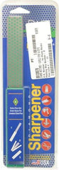 DMT - Extra Fine Grade, Diamond Whetsone Sharpener - 9 Micron, Diamond Area 4.3" Long x 1" Wide, 9-1/2" Open Length, 5" Closed Length - Eagle Tool & Supply