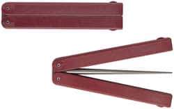 DMT - 9-1/2" OAL Fine Knife Sharpener Diamond File - 1/4" Wide, 4-3/16 LOC, Red, 600 Grit - Eagle Tool & Supply