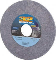 Norton - 6" Diam x 1-1/4" Hole x 1/4" Thick, K Hardness, 80 Grit Surface Grinding Wheel - Aluminum Oxide, Type 1, Medium Grade, 4,140 Max RPM, Vitrified Bond, No Recess - Eagle Tool & Supply