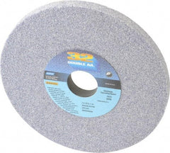 Norton - 7" Diam x 1-1/4" Hole x 1/2" Thick, H Hardness, 46 Grit Surface Grinding Wheel - Aluminum Oxide, Type 1, Coarse Grade, 3,600 Max RPM, Vitrified Bond, No Recess - Eagle Tool & Supply