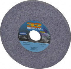 Norton - 7" Diam x 1-1/4" Hole x 1/2" Thick, I Hardness, 46 Grit Surface Grinding Wheel - Aluminum Oxide, Type 1, Coarse Grade, 3,600 Max RPM, Vitrified Bond, No Recess - Eagle Tool & Supply