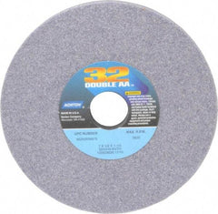 Norton - 7" Diam x 1-1/4" Hole x 1/2" Thick, K Hardness, 46 Grit Surface Grinding Wheel - Aluminum Oxide, Type 1, Coarse Grade, 3,600 Max RPM, Vitrified Bond, No Recess - Eagle Tool & Supply