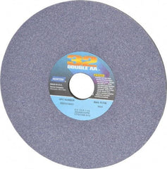 Norton - 8" Diam x 1-1/4" Hole x 1/4" Thick, K Hardness, 80 Grit Surface Grinding Wheel - Aluminum Oxide, Type 1, Medium Grade, 3,600 Max RPM, Vitrified Bond, No Recess - Eagle Tool & Supply
