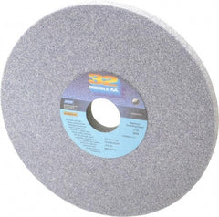 Norton - 8" Diam x 1-1/4" Hole x 1/2" Thick, H Hardness, 46 Grit Surface Grinding Wheel - Aluminum Oxide, Type 1, Coarse Grade, 3,105 Max RPM, Vitrified Bond, No Recess - Eagle Tool & Supply