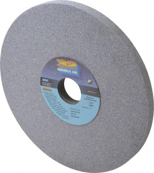 Norton - 8" Diam x 1-1/4" Hole x 1/2" Thick, I Hardness, 60 Grit Surface Grinding Wheel - Aluminum Oxide, Type 1, Medium Grade, 3,600 Max RPM, Vitrified Bond, No Recess - Eagle Tool & Supply