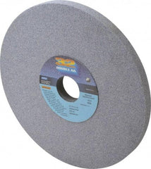 Norton - 8" Diam x 1-1/4" Hole x 1/2" Thick, I Hardness, 60 Grit Surface Grinding Wheel - Aluminum Oxide, Type 1, Medium Grade, 3,600 Max RPM, Vitrified Bond, No Recess - Eagle Tool & Supply