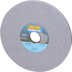 Norton - 8" Diam x 1-1/4" Hole x 1/2" Thick, J Hardness, 60 Grit Surface Grinding Wheel - Aluminum Oxide, Type 1, Medium Grade, 3,600 Max RPM, Vitrified Bond, No Recess - Eagle Tool & Supply