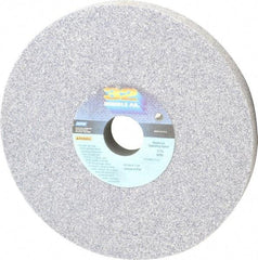 Norton - 8" Diam x 1-1/4" Hole x 3/4" Thick, H Hardness, 46 Grit Surface Grinding Wheel - Aluminum Oxide, Type 1, Coarse Grade, 3,105 Max RPM, Vitrified Bond, No Recess - Eagle Tool & Supply