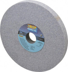 Norton - 8" Diam x 1-1/4" Hole x 3/4" Thick, I Hardness, 46 Grit Surface Grinding Wheel - Aluminum Oxide, Type 1, Coarse Grade, 3,105 Max RPM, Vitrified Bond, No Recess - Eagle Tool & Supply