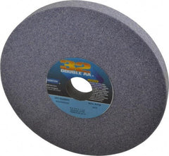 Norton - 8" Diam x 1-1/4" Hole x 3/4" Thick, J Hardness, 46 Grit Surface Grinding Wheel - Aluminum Oxide, Type 1, Coarse Grade, 3,600 Max RPM, Vitrified Bond, No Recess - Eagle Tool & Supply