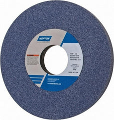 Norton - 12" Diam x 3" Hole x 1" Thick, I Hardness, 60 Grit Surface Grinding Wheel - Aluminum Oxide, Type 1, Medium Grade, 2,070 Max RPM, Vitrified Bond, No Recess - Eagle Tool & Supply