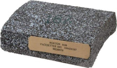 Norton - 5" Wide x 6" High x 1-1/2" Thick Grinding Segment - 30 Grit, Hardness G, Blue Print No. ME20579 - Eagle Tool & Supply
