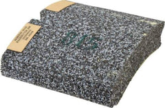 Norton - 6-13/16" Wide x 6" High x 1-1/2" Thick Grinding Segment - 30 Grit, Hardness F, Blue Print No. ME30309 - Eagle Tool & Supply