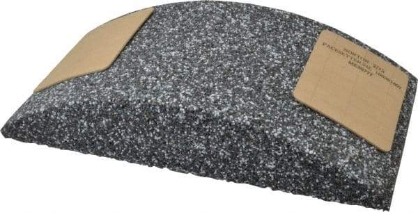 Norton - 11-1/4" Wide x 6" High x 2-1/4" Thick Grinding Segment - 24 Grit, Hardness E, Blue Print No. ME30777 - Eagle Tool & Supply