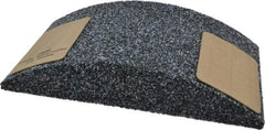 Norton - 11-1/4" Wide x 6" High x 2-1/4" Thick Grinding Segment - 24 Grit, Hardness F, Blue Print No. ME30777 - Eagle Tool & Supply