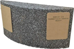 Norton - 11-1/4" Wide x 6" High x 2-1/4" Thick Grinding Segment - 30 Grit, Hardness F, Blue Print No. ME30777 - Eagle Tool & Supply