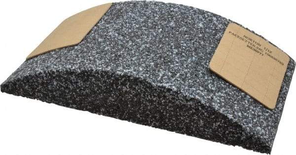 Norton - 11-1/4" Wide x 6" High x 2-1/4" Thick Grinding Segment - 24 Grit, Hardness G, Blue Print No. ME30777 - Eagle Tool & Supply