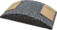Norton - 11-1/4" Wide x 6" High x 2-1/4" Thick Grinding Segment - 24 Grit, Hardness G, Blue Print No. ME30777 - Eagle Tool & Supply