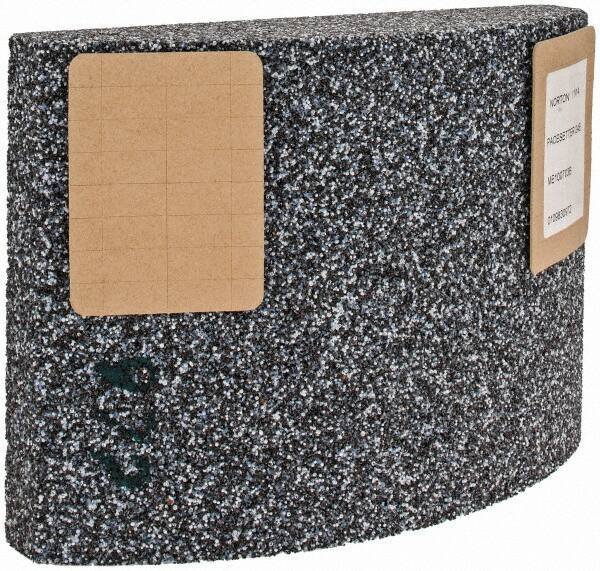 Norton - 11-1/4" Wide x 8" High x 3" Thick Grinding Segment - 24 Grit, Hardness E, Blue Print No. ME100703B - Eagle Tool & Supply