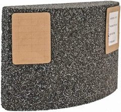 Norton - 11-1/4" Wide x 8" High x 3" Thick Grinding Segment - 24 Grit, Hardness G, Blue Print No. ME100703B - Eagle Tool & Supply