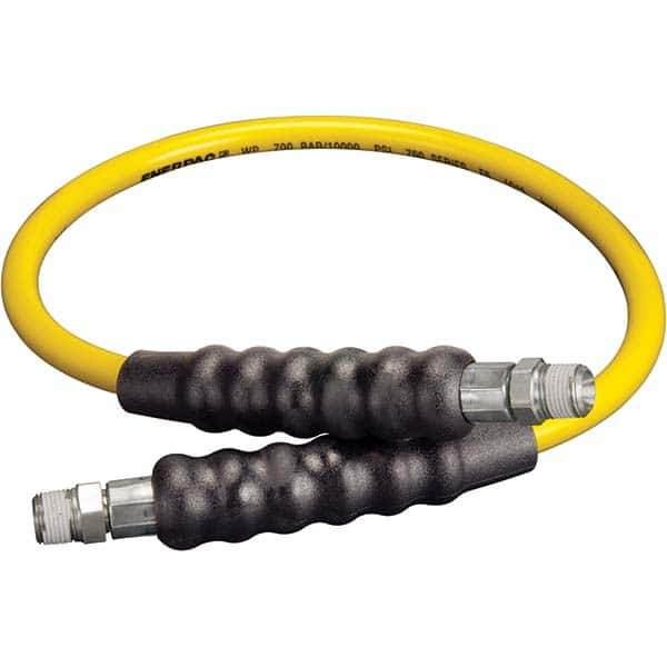 Enerpac - Hydraulic Pump Hose Inside Diameter (Inch): 0.25 Hose Length (Feet): 3.00 - Eagle Tool & Supply