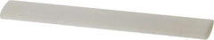 Norton - 3" Long x 1/2" Wide x 3/16" Thick, Novaculite Sharpening Stone - Oval, Ultra Fine Grade - Eagle Tool & Supply
