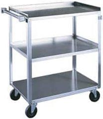 Lakeside - 500 Lb Capacity, 19" Wide x 31" Long x 32-1/8" High Standard Utility Cart - Eagle Tool & Supply