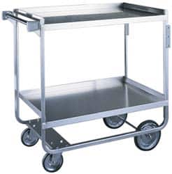 Lakeside - 650 Lb Capacity, 22-3/8" Wide x 54-5/8" Long x 37" High Standard Utility Cart - Eagle Tool & Supply