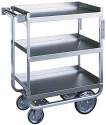 Lakeside - 650 Lb Capacity, 22-3/8" Wide x 38-5/8" Long x 37-1/8" High Standard Utility Cart - Eagle Tool & Supply