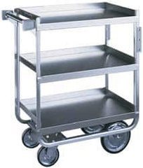 Lakeside - 650 Lb Capacity, 22-3/8" Wide x 38-5/8" Long x 37-1/8" High Standard Utility Cart - Eagle Tool & Supply