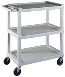 Lakeside - 300 Lb Capacity, 17-1/8" Wide x 32-1/2" Long x 34-7/8" High Standard Utility Cart - Eagle Tool & Supply