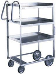 Lakeside - 700 Lb Capacity, 18-5/8" Wide x 35-3/8" Long x 43" High Ergonomic Utility Cart - Eagle Tool & Supply