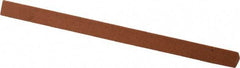 Norton - 4" Long x 1/4" Wide x 1/4" Thick, Aluminum Oxide Sharpening Stone - Triangle, Fine Grade - Eagle Tool & Supply