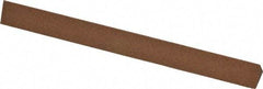 Norton - 4" Long x 3/8" Wide x 3/8" Thick, Aluminum Oxide Sharpening Stone - Triangle, Medium Grade - Eagle Tool & Supply