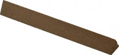 Norton - 4" Long x 1/2" Wide x 1/2" Thick, Aluminum Oxide Sharpening Stone - Triangle, Medium Grade - Eagle Tool & Supply