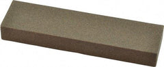 Norton - 4" Long x 1" Wide x 1/2" Thick, Aluminum Oxide Sharpening Stone - Rectangle, Coarse Grade - Eagle Tool & Supply