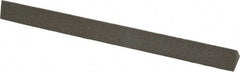 Norton - 6" Long x 1/2" Wide x 1/2" Thick, Aluminum Oxide Sharpening Stone - Triangle, Coarse Grade - Eagle Tool & Supply