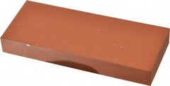 Norton - 5" Long x 2" Wide x 5/8" Thick, Aluminum Oxide Sharpening Stone - Rectangle, Fine Grade - Eagle Tool & Supply
