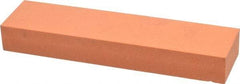 Norton - 8" Long x 2" Wide x 1" Thick, Aluminum Oxide Sharpening Stone - Rectangle, Fine Grade - Eagle Tool & Supply