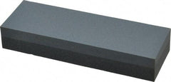 Norton - 6" Long x 2" Wide x 1" Thick, Silicon Carbide Sharpening Stone - Rectangle, Coarse, Fine Grade - Eagle Tool & Supply
