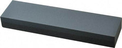 Norton - 8" Long x 2" Wide x 1" Thick, Silicon Carbide Sharpening Stone - Rectangle, Coarse, Fine Grade - Eagle Tool & Supply