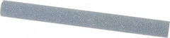 Norton - 4" Long x 3/8" Diam x 3/8" Thick, Silicon Carbide Sharpening Stone - Round, Medium Grade - Eagle Tool & Supply